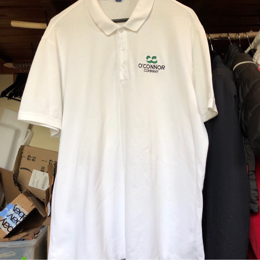 O’Connor Company Port Authority Polo Men’s Short Sleeve Shirt XL White